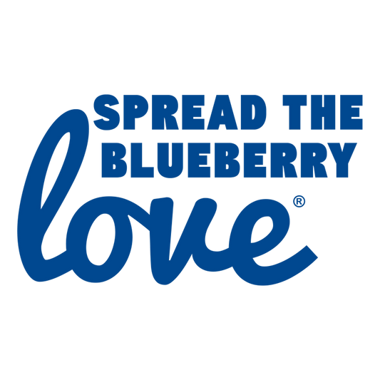 South Bark "Spread the Blueberry Love" Logo