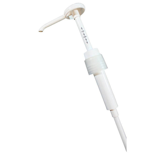 One white pump for 5 gallon bottle. 