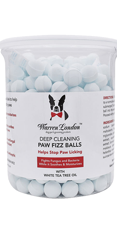 Paw Fizz Balls in a container with lid. 300 count.