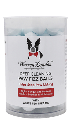 Paw Fizz balls in a contianer with lid. 75 count. 