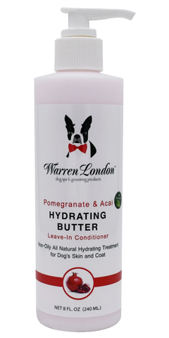 Hydrating Butter leave in conditioner in 8 ounce bottle. Pomegranate and acai